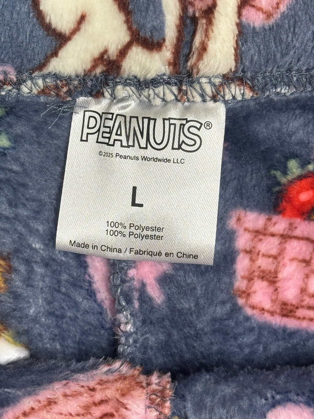 Peanuts Snoopy Plush Sleep Shorts