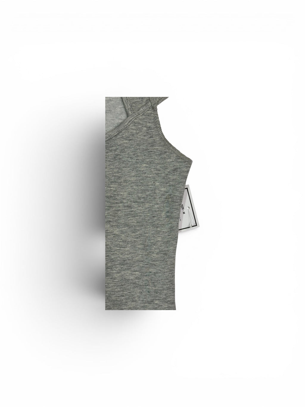 Women'S Heather Gray Scoop Neck Top