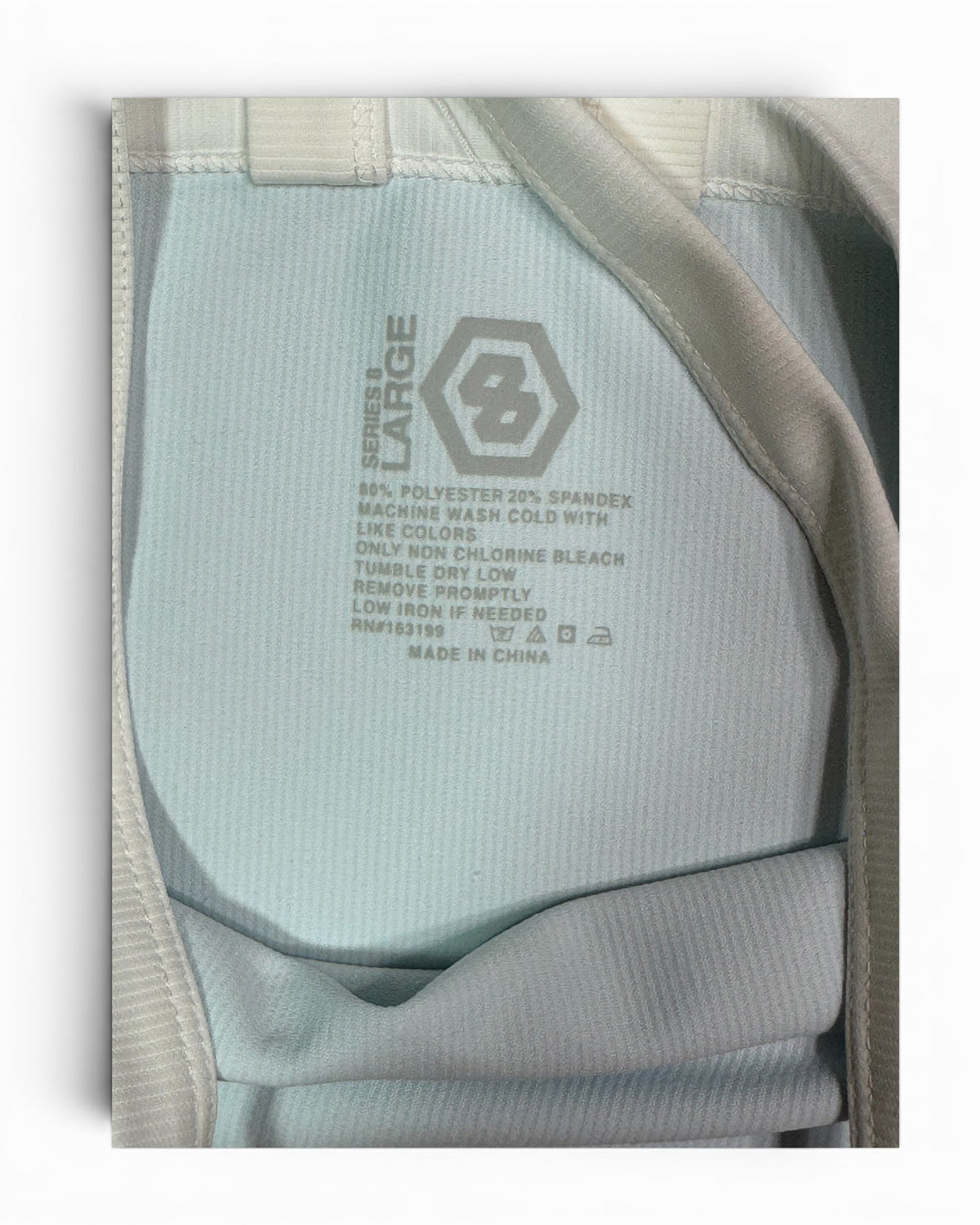Series-8 Fitness Women'S Ribbed Tank Top Light Blue