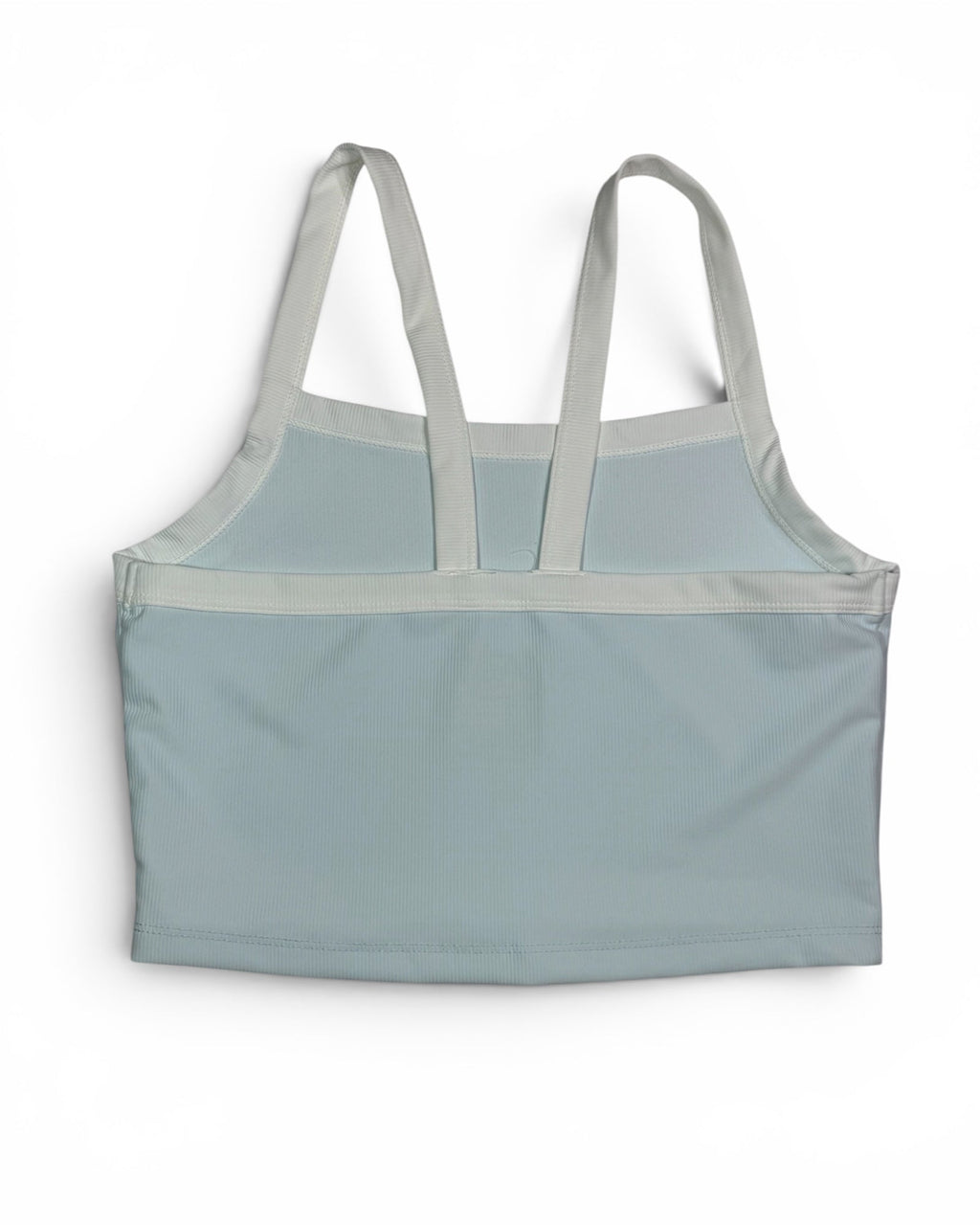 Series-8 Fitness Women'S Ribbed Tank Top Light Blue