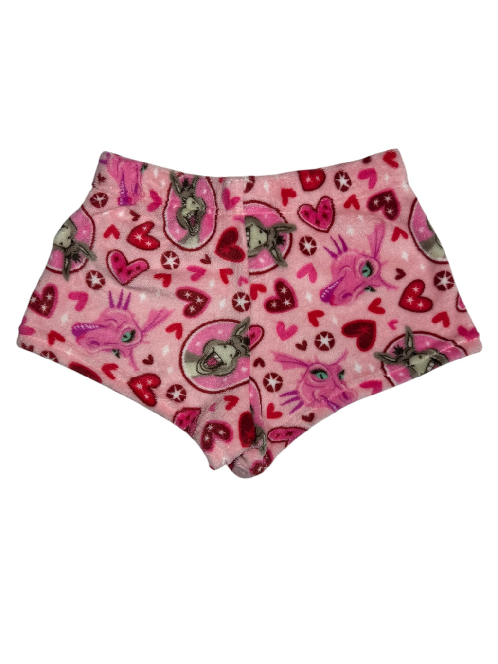 Pantalones Cortos de Felpa para Dormir de Burro de Shrek de Dreamworks