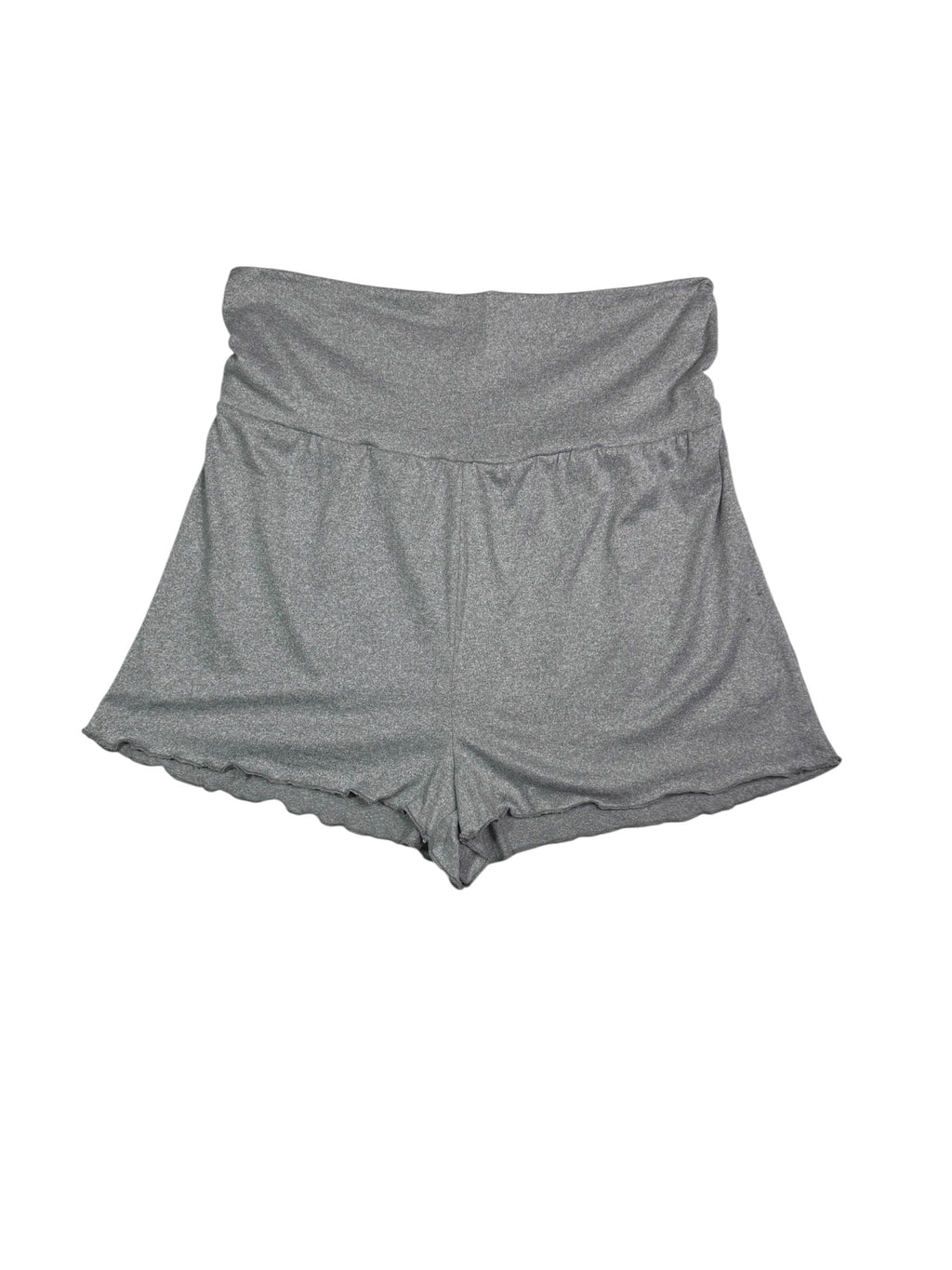 Pantalones cortos de salón grises para mujer