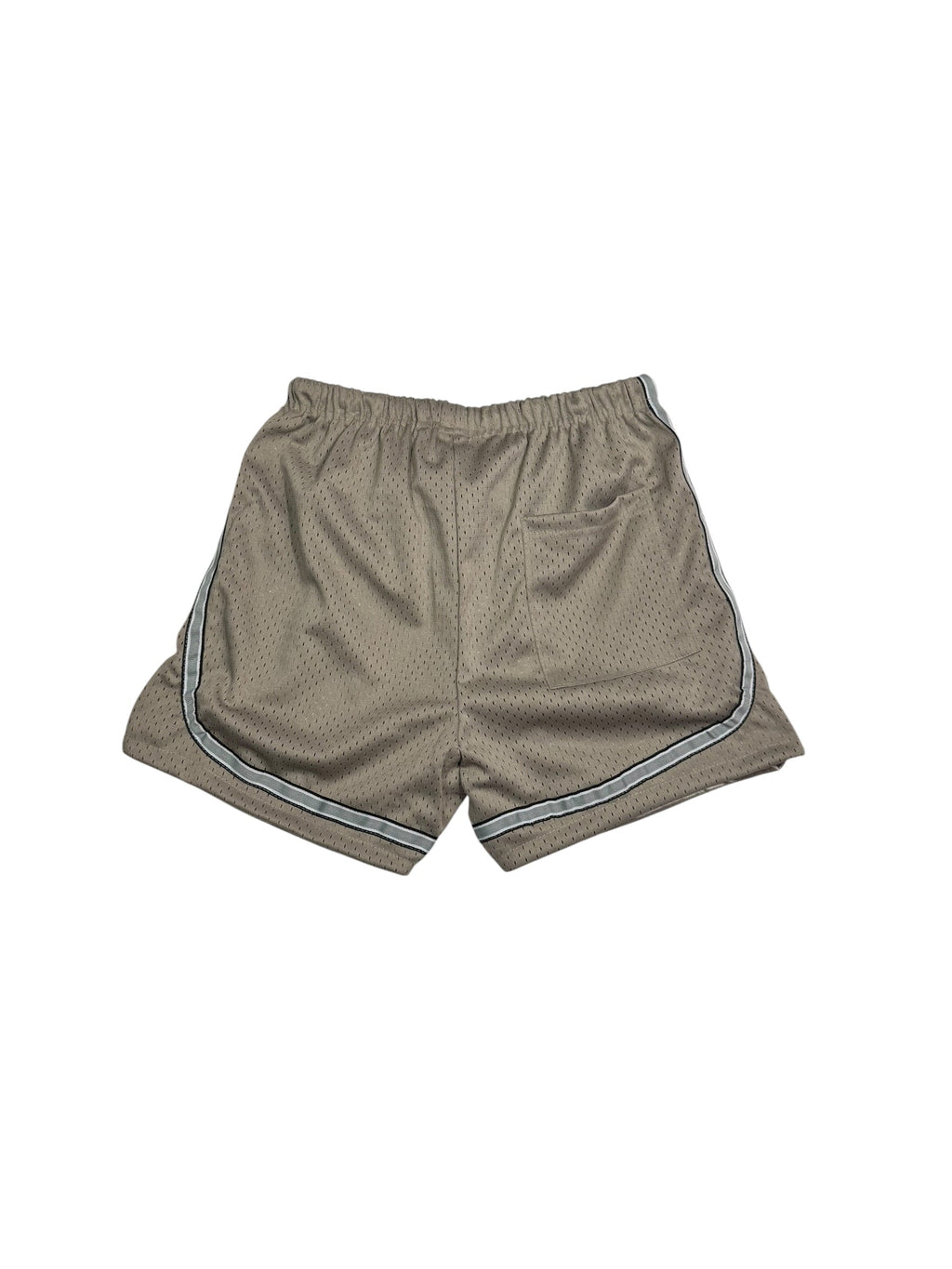 Water-Repellent Athletic Running Shorts – Taupe Beige