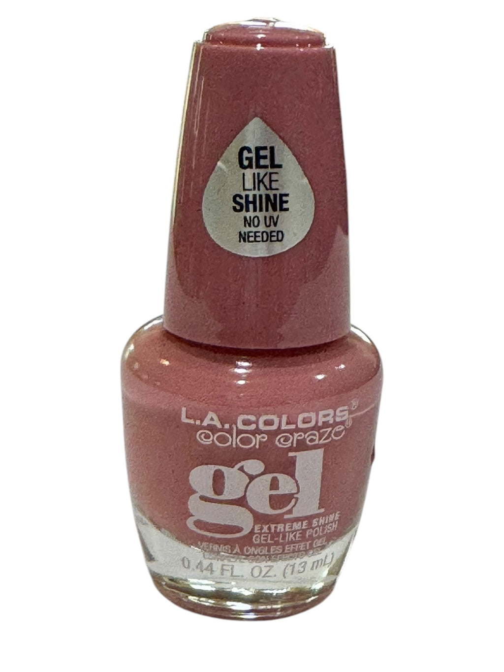 L.A. Color Craze Gel-Like Shine Nail Polish (in two colors - Red & Pink)