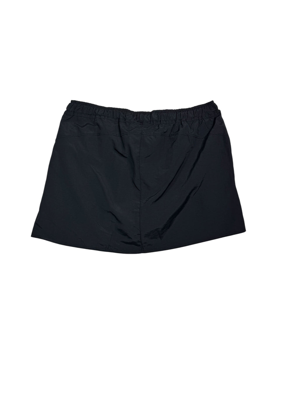 Black Athletic Skort with Built-In Shorts & Pockets