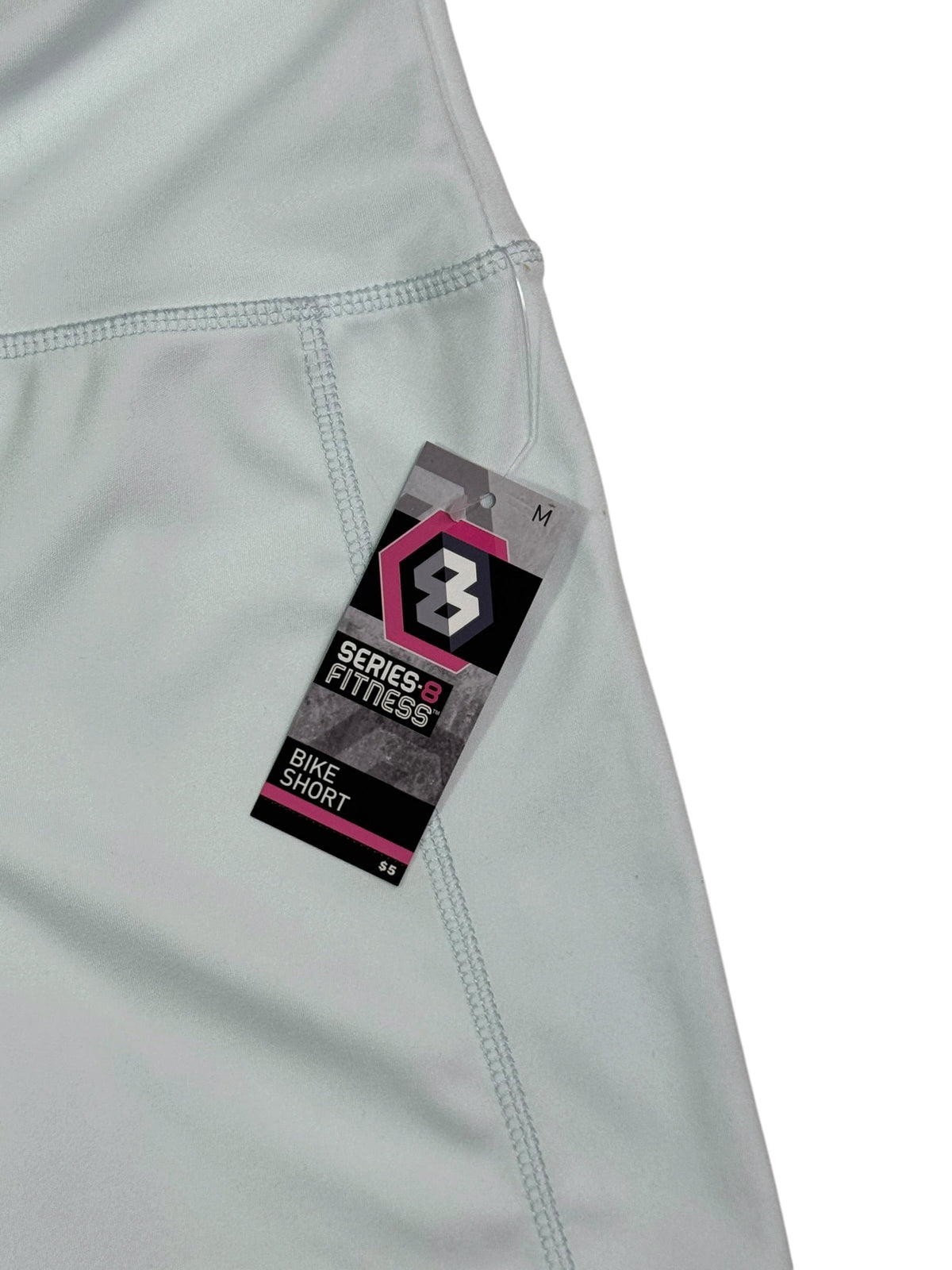 Fitness High-Waisted Shorts - Light Blue