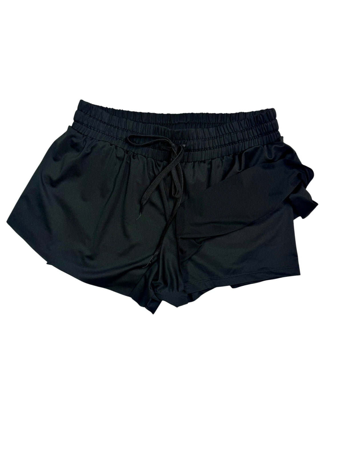 Active Flutter Shorts - Black