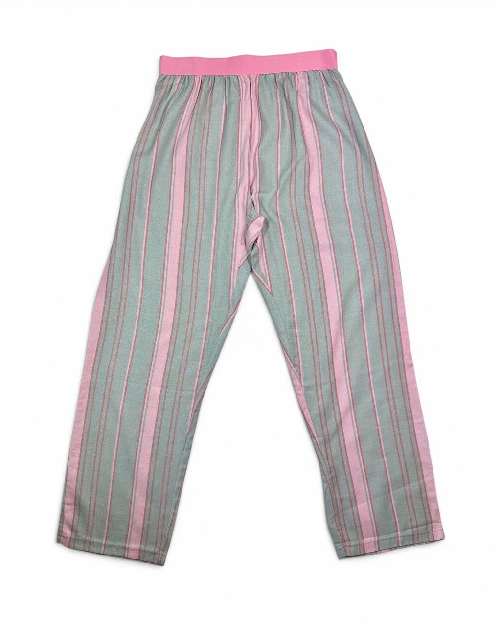 Women's Pink & Gray Striped Sleep Lounge Pants NWT
