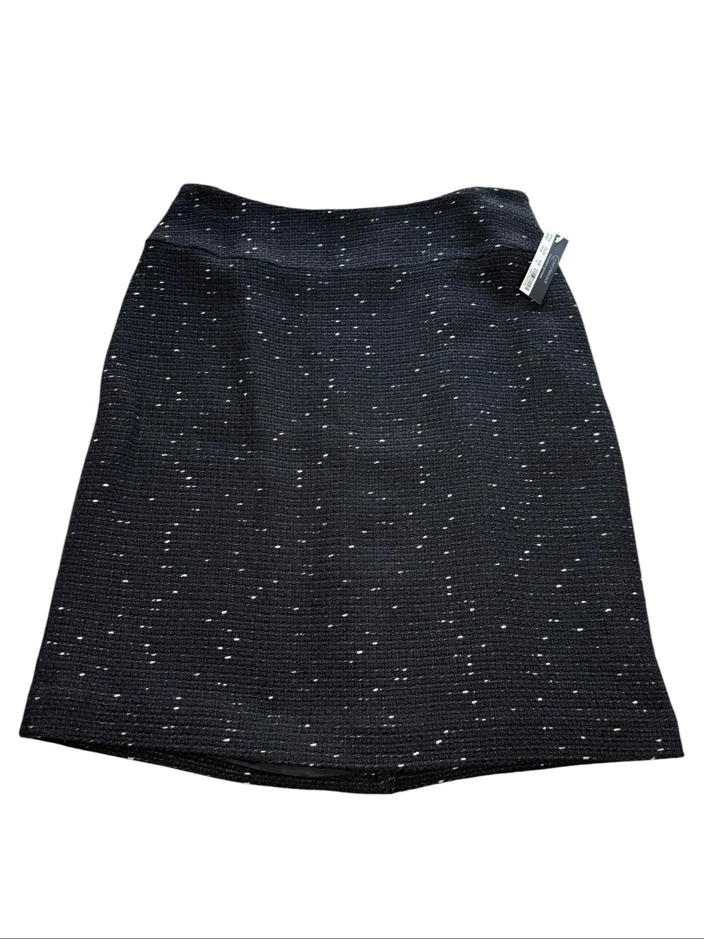 Context Women's Size 6 Black White Tweed Two-Piece Skirt Suit NWT