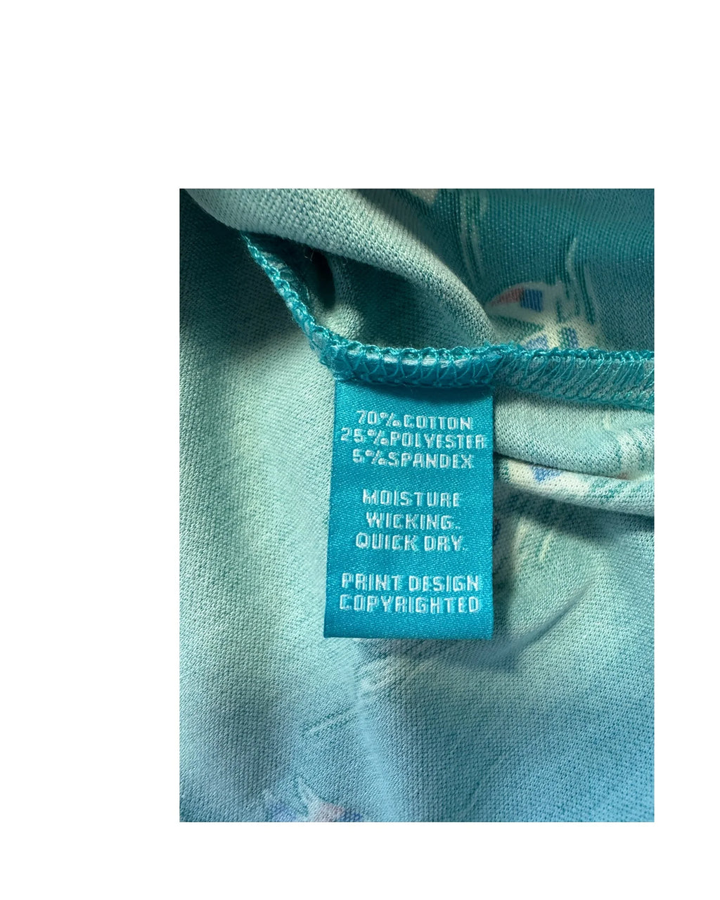 Tori Richard Seabreeze Polo Men's XL Teal Sailboat Tradewind Technology NWT