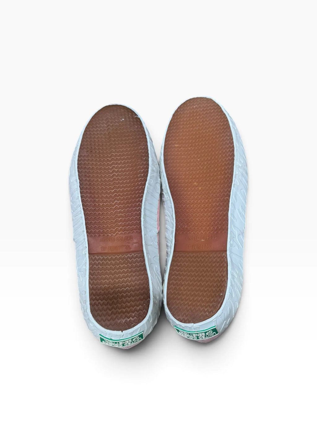 United Colors of Benetton Women’s EU38 US7 Red White Striped Canvas Sneakers - New with Flaw - Image 12