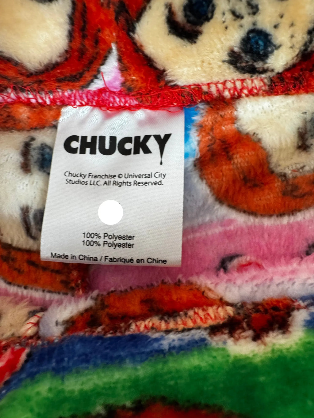 Chucky Good Guys Multicolor Plush Halloween Sleep Shorts Women’ - New