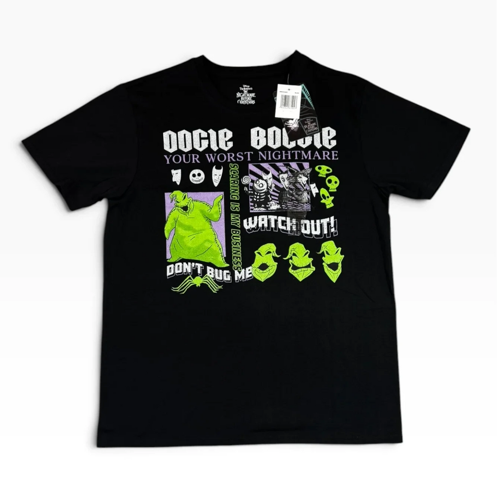 Disney The Nightmare Before Christmas Oogie Boogie Graphic T-Shirt New