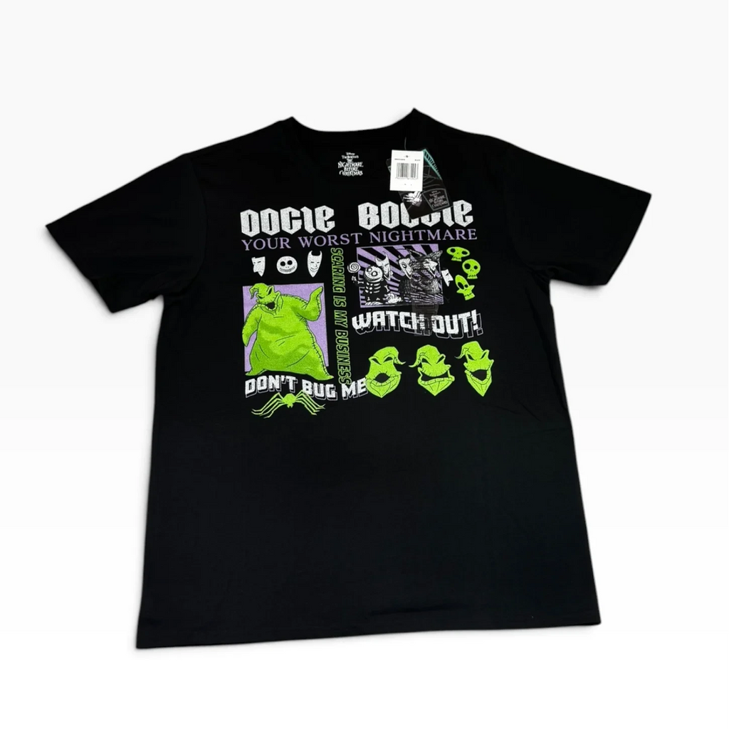 Disney The Nightmare Before Christmas Oogie Boogie Graphic T-Shirt New