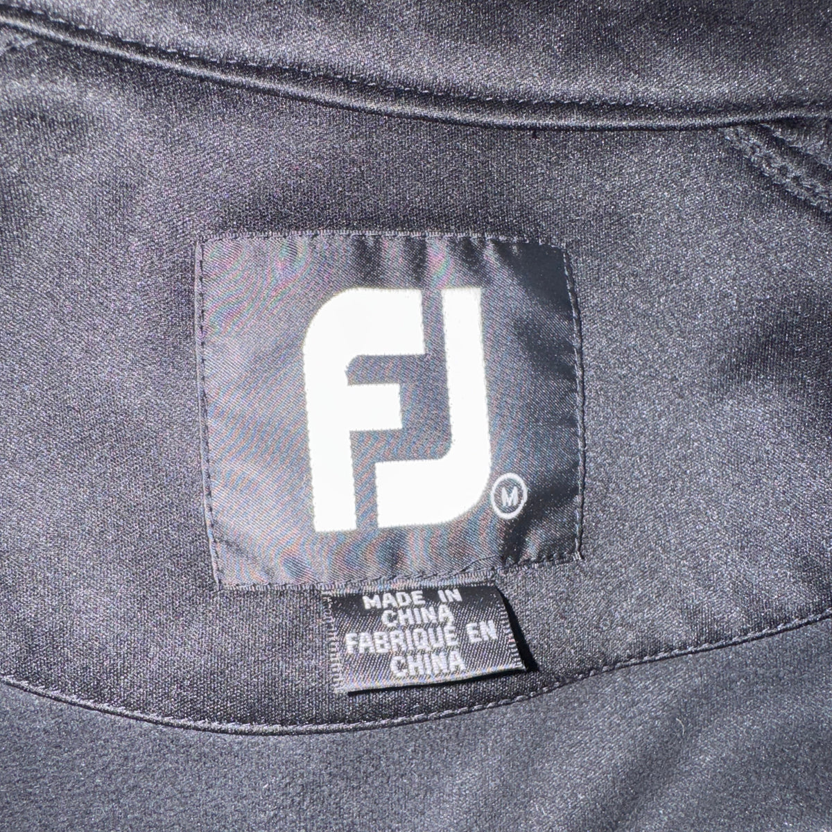 FootJoy Black Golf Softshell Jacket Medium - Pre-owned