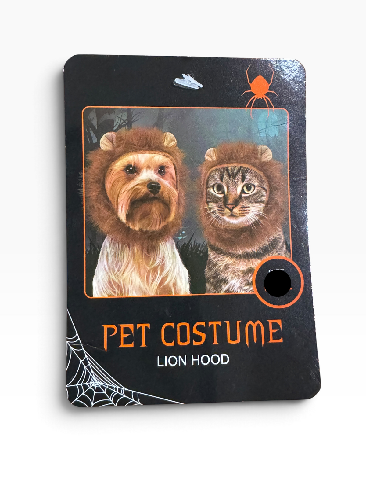 Lion Mane Pet Costume Hood Dog Cat Halloween - New