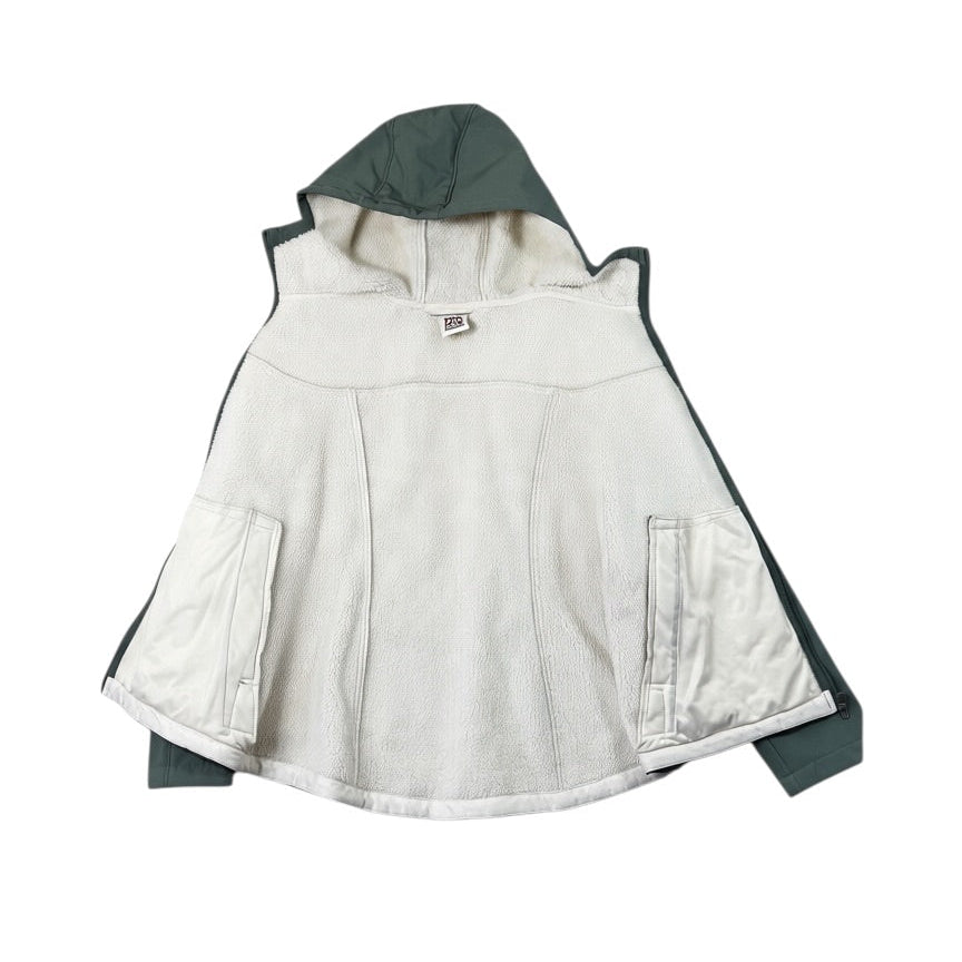 Avalanche Sage Green Sherpa Lined Hooded Jacket L - Pre-owned