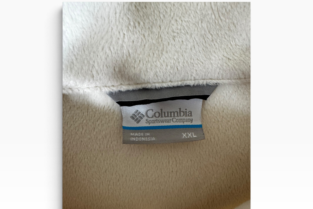 Columbia Ivory Fleece Lined Softshell Jacket XXL - Pre-owned