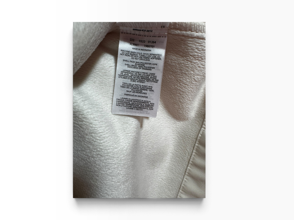 Columbia Ivory Fleece Lined Softshell Jacket XXL - Pre-owned