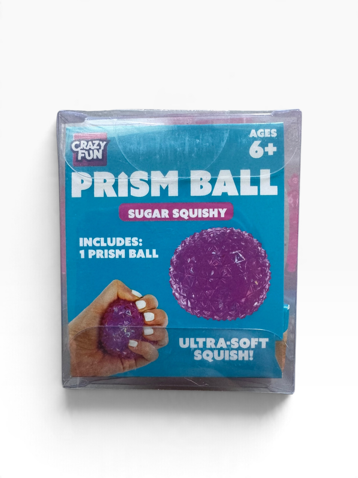 Crazy Fun Prism Ball Sugar Squishy – Pink - New