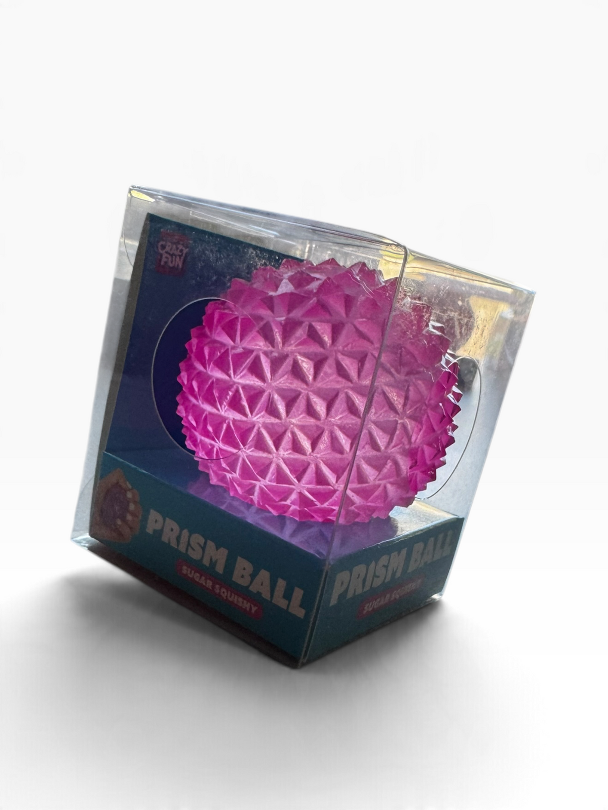 Crazy Fun Prism Ball Sugar Squishy – Pink - New