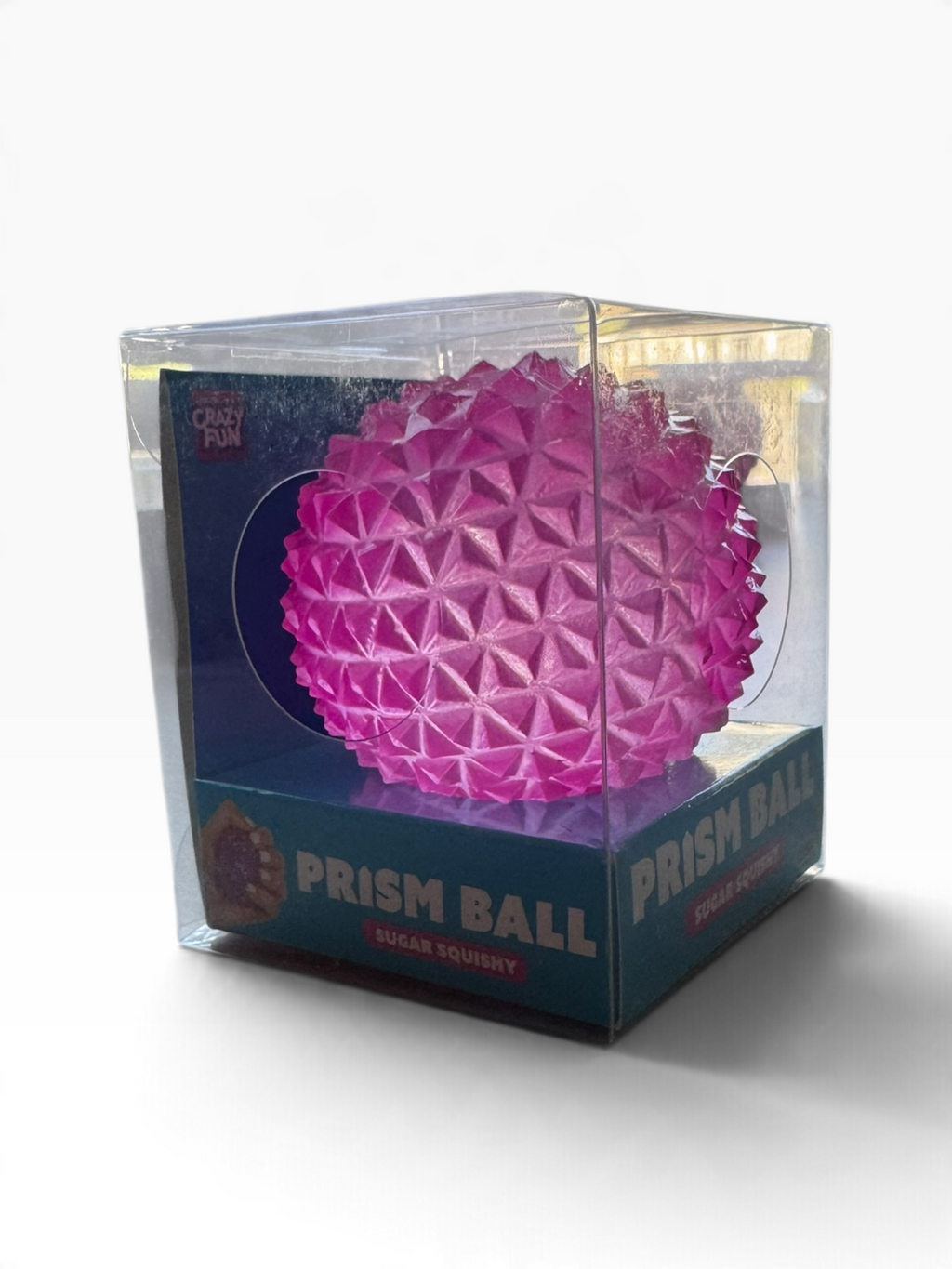 Crazy Fun Prism Ball Sugar Squishy – Pink - New
