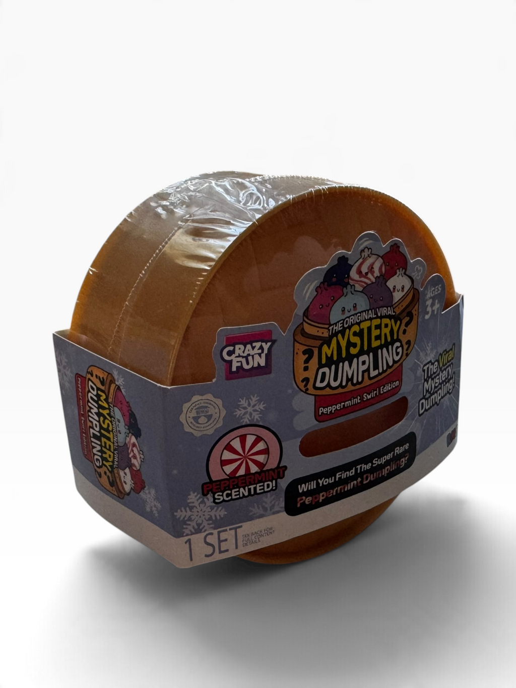 Crazy Fun Original Viral Mystery Dumpling Peppermint Swirl Edition -RMS