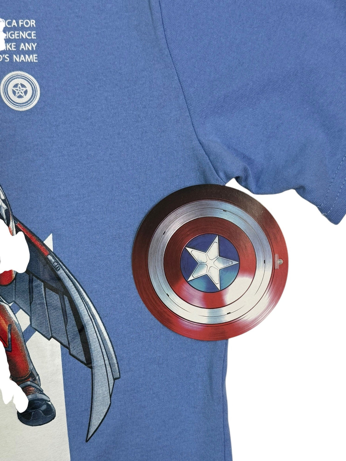 Marvel Captain America Brave New World Youth Graphic T-Shirt Size 10/12