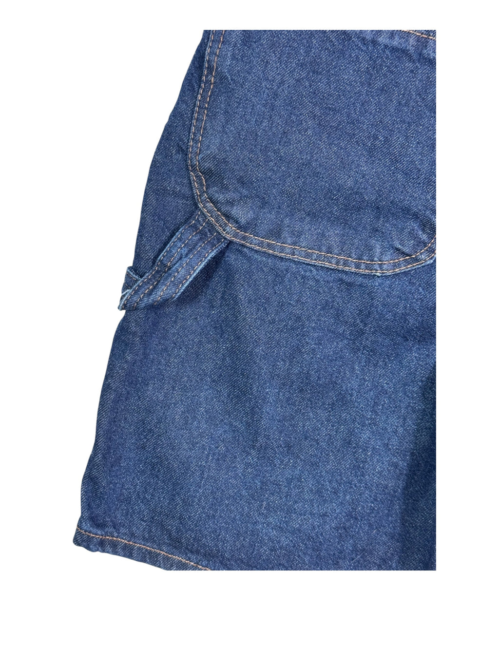 Pantalones cortos de mezclilla Empyre Carpenter de doble rodilla azul oscuro talla 30