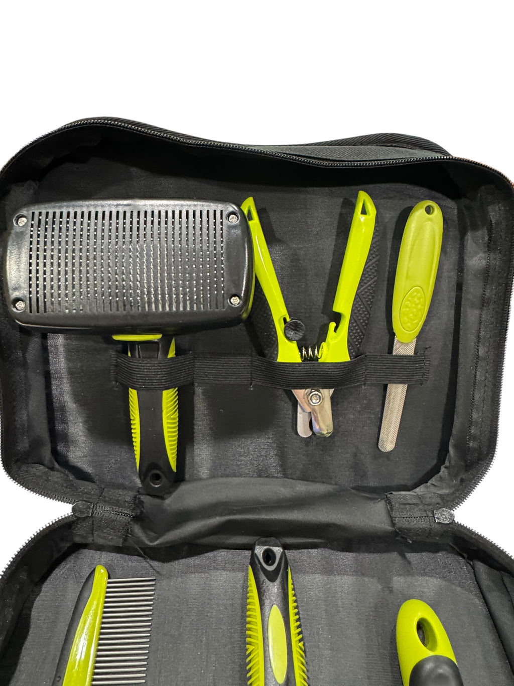 7-Piece Pet Grooming Kit with Storage Case – Dog & Cat Grooming Set