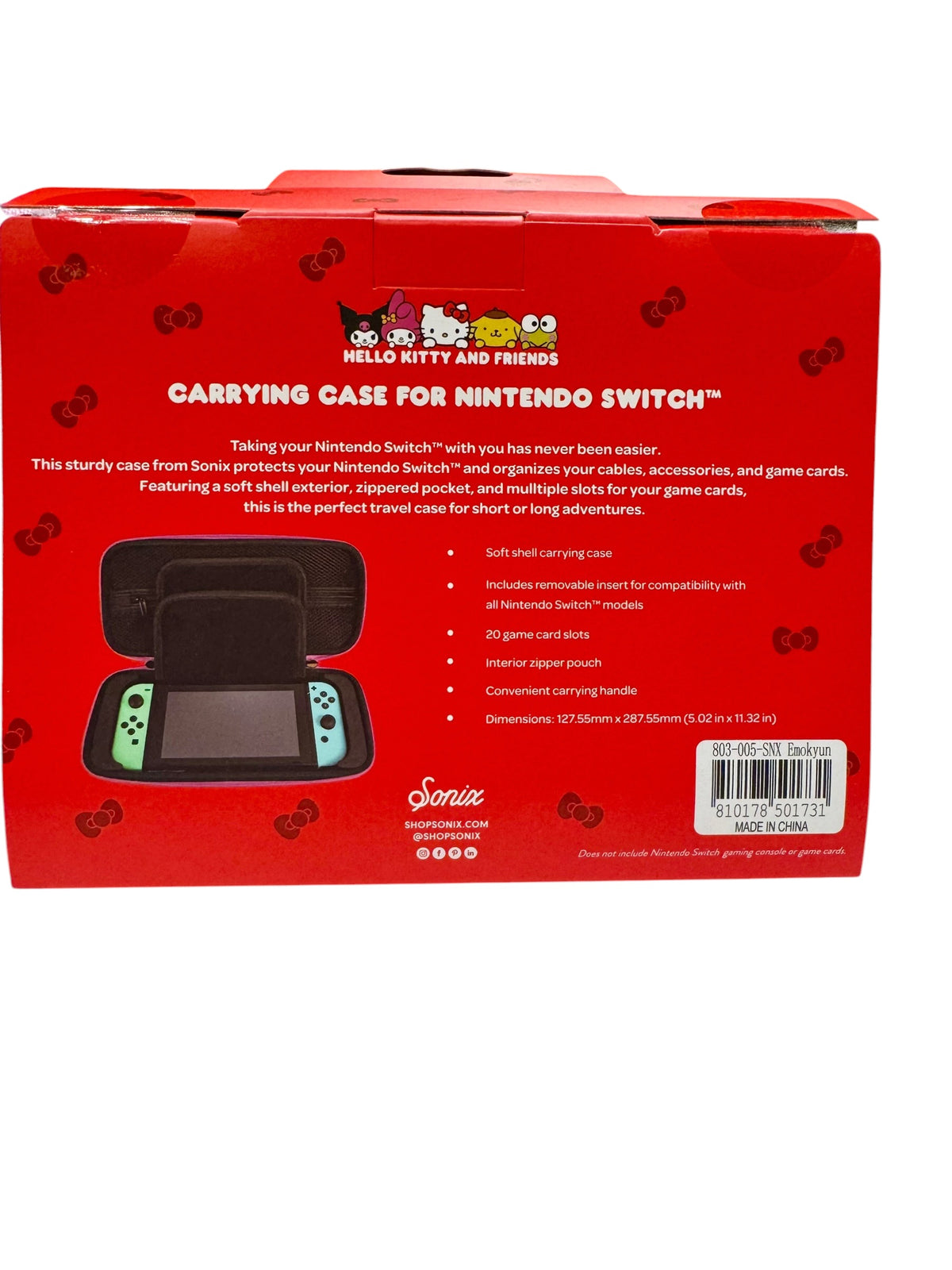 Hello Kitty and Friends Nintendo Switch Carrying Case by Sonix