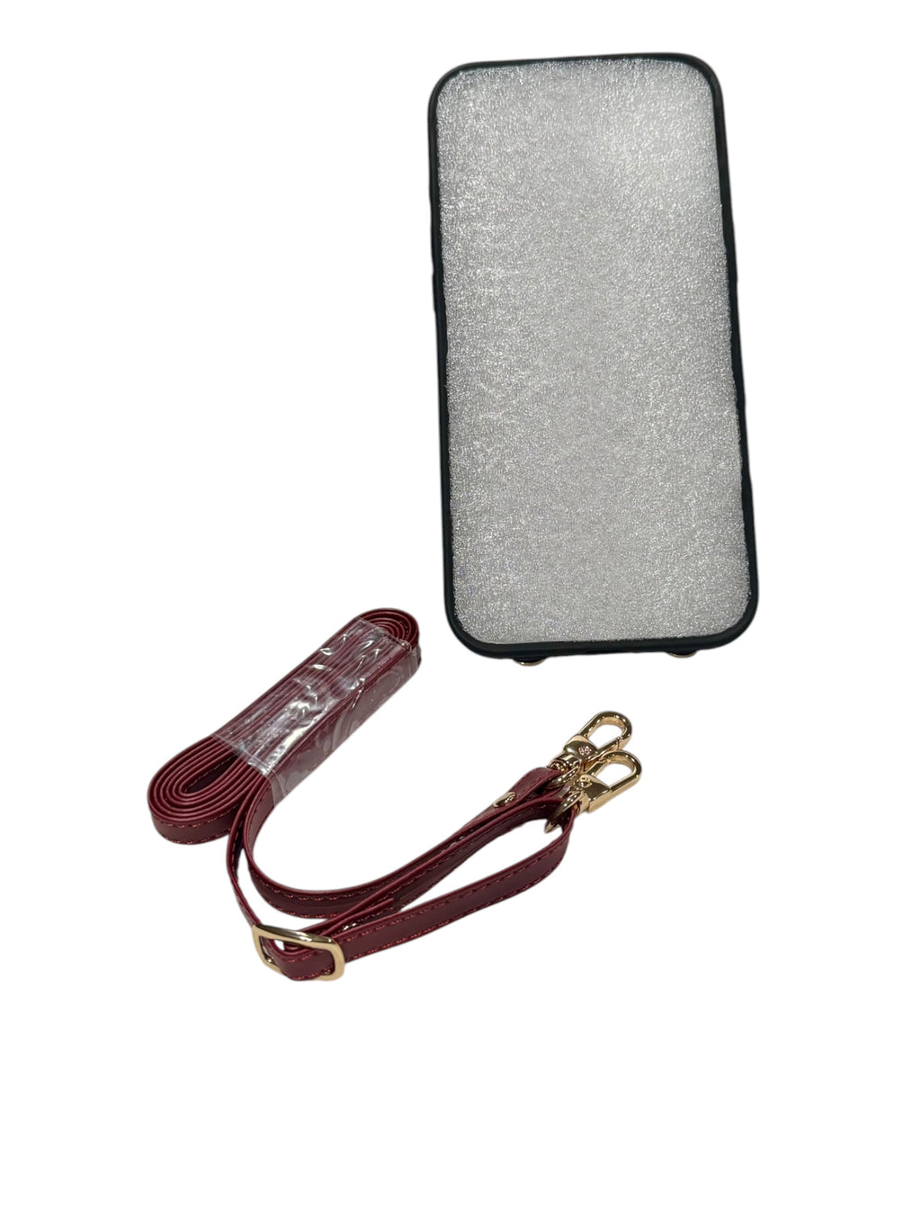 Funda TUCCH tipo cartera para iPhone 16 Plus con tarjetero y correa para colgar