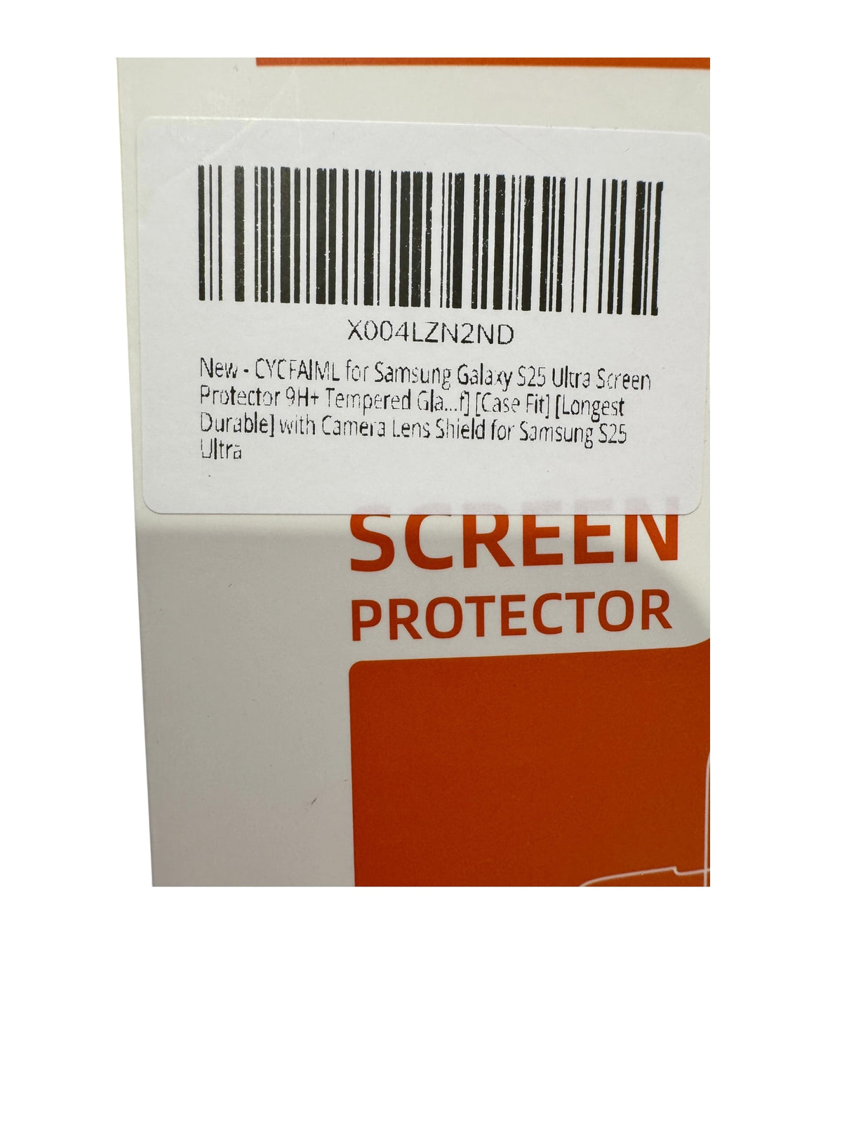 Samsung Galaxy S25 Ultra Tempered Glass Phone Screen Protector