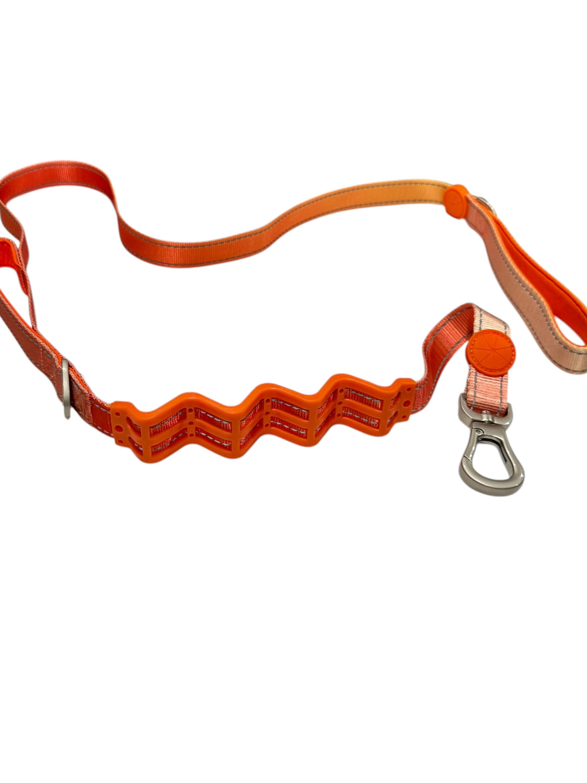 Reflective Bungee Dog Leash & Collar Set with Waste Bag Holder