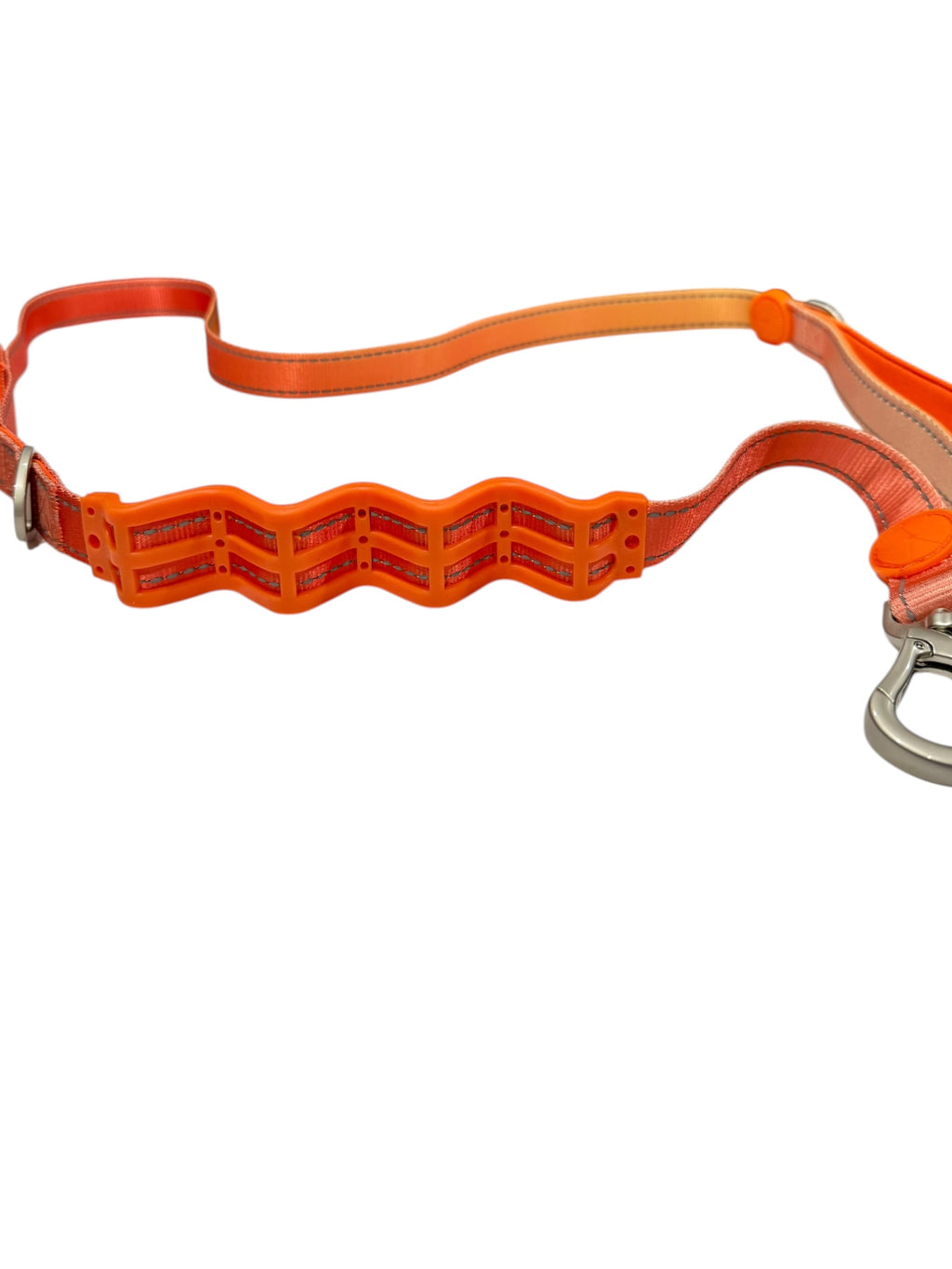 Reflective Bungee Dog Leash & Collar Set with Waste Bag Holder