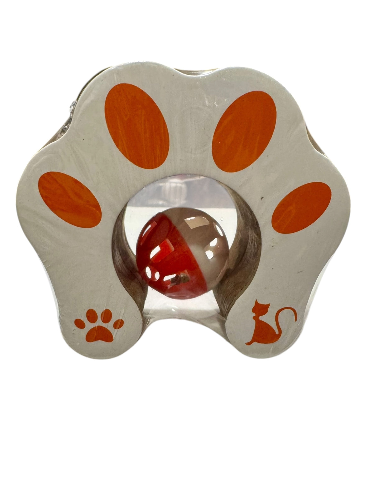 Interactive Cat Scratching Board with Bell Ball Toy