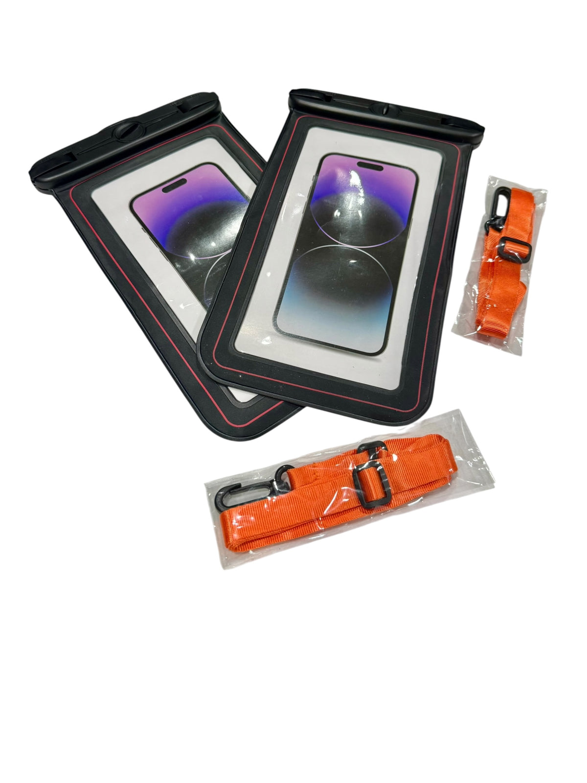 Temdan IPX8 Large Floating Waterproof Phone Pouch - 2 pack