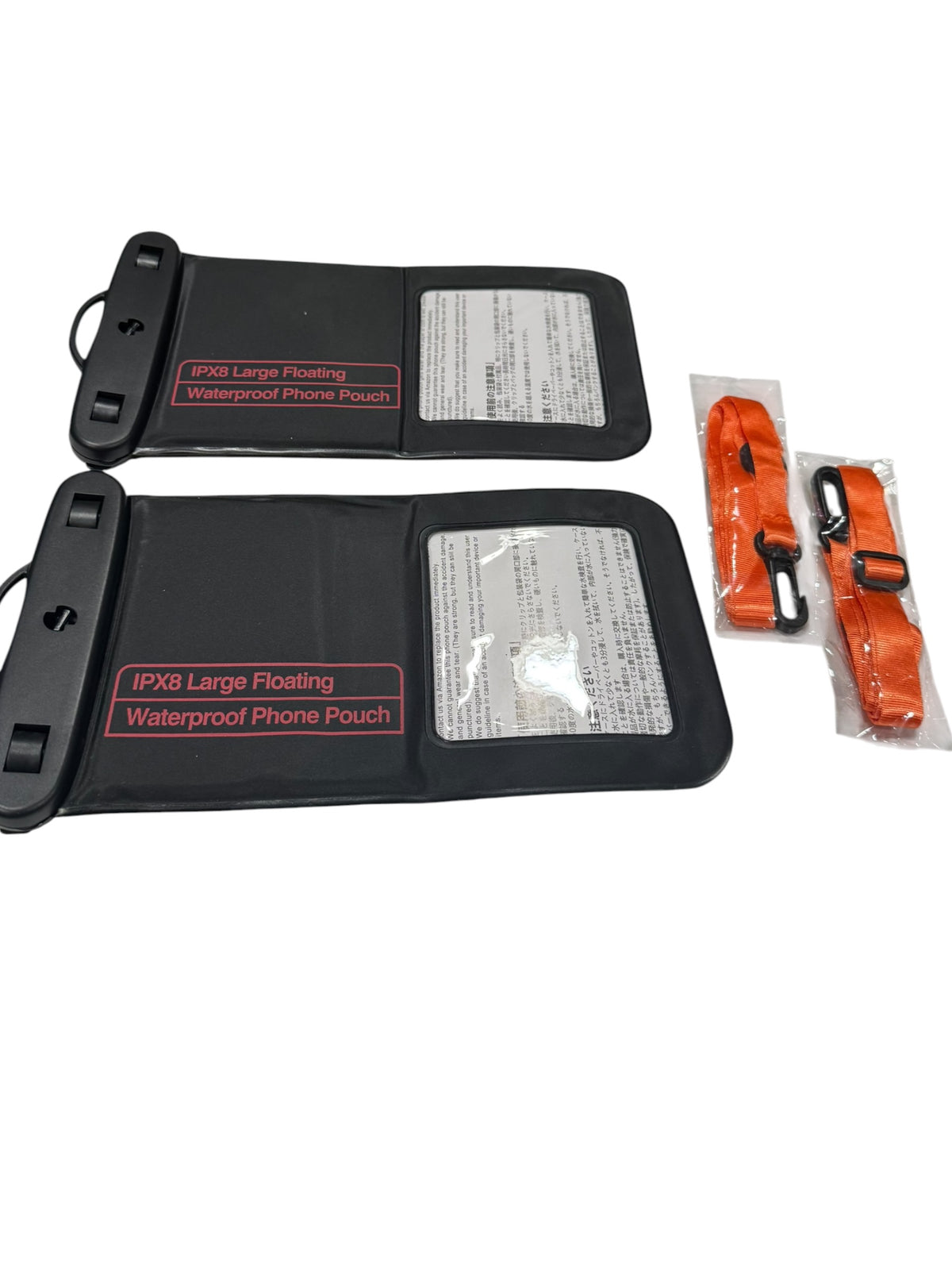 Temdan IPX8 Large Floating Waterproof Phone Pouch - 2 pack