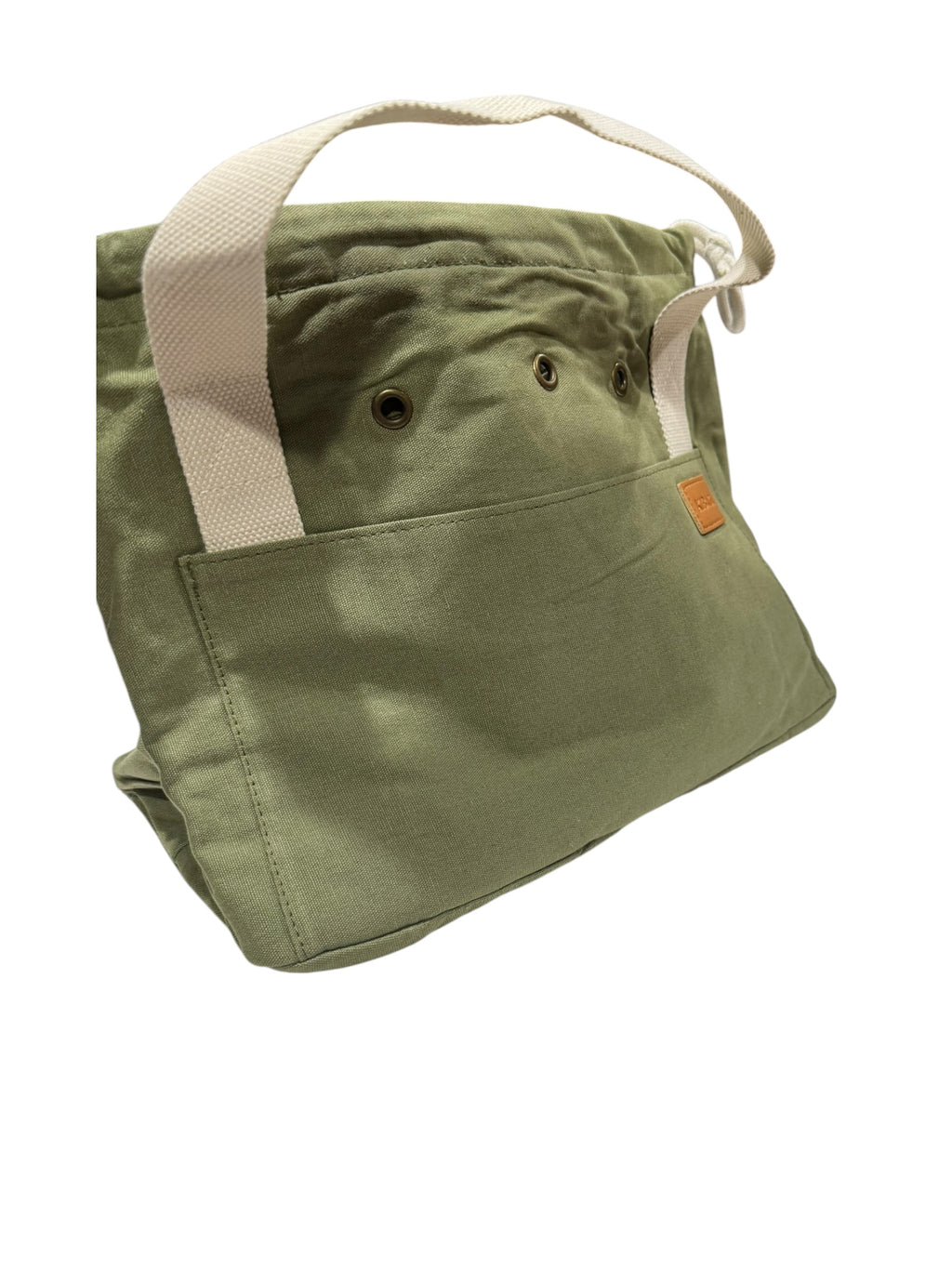 KIBAGA Crochet & Knitting Organizer Tote Bag with Yarn Storage Pockets