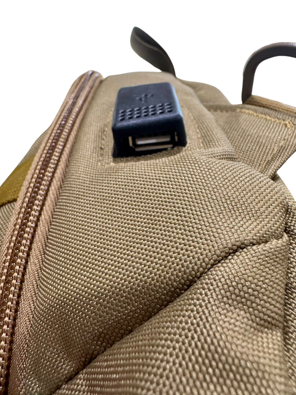 Tactical Sling Backpack MOLLE Crossbody Chest Pack with USB charging port