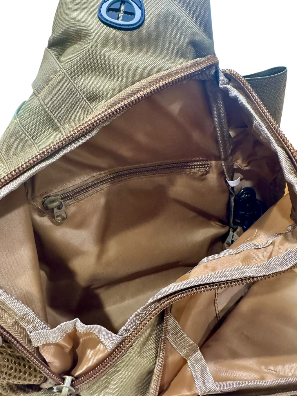 Tactical Sling Backpack MOLLE Crossbody Chest Pack with USB charging port