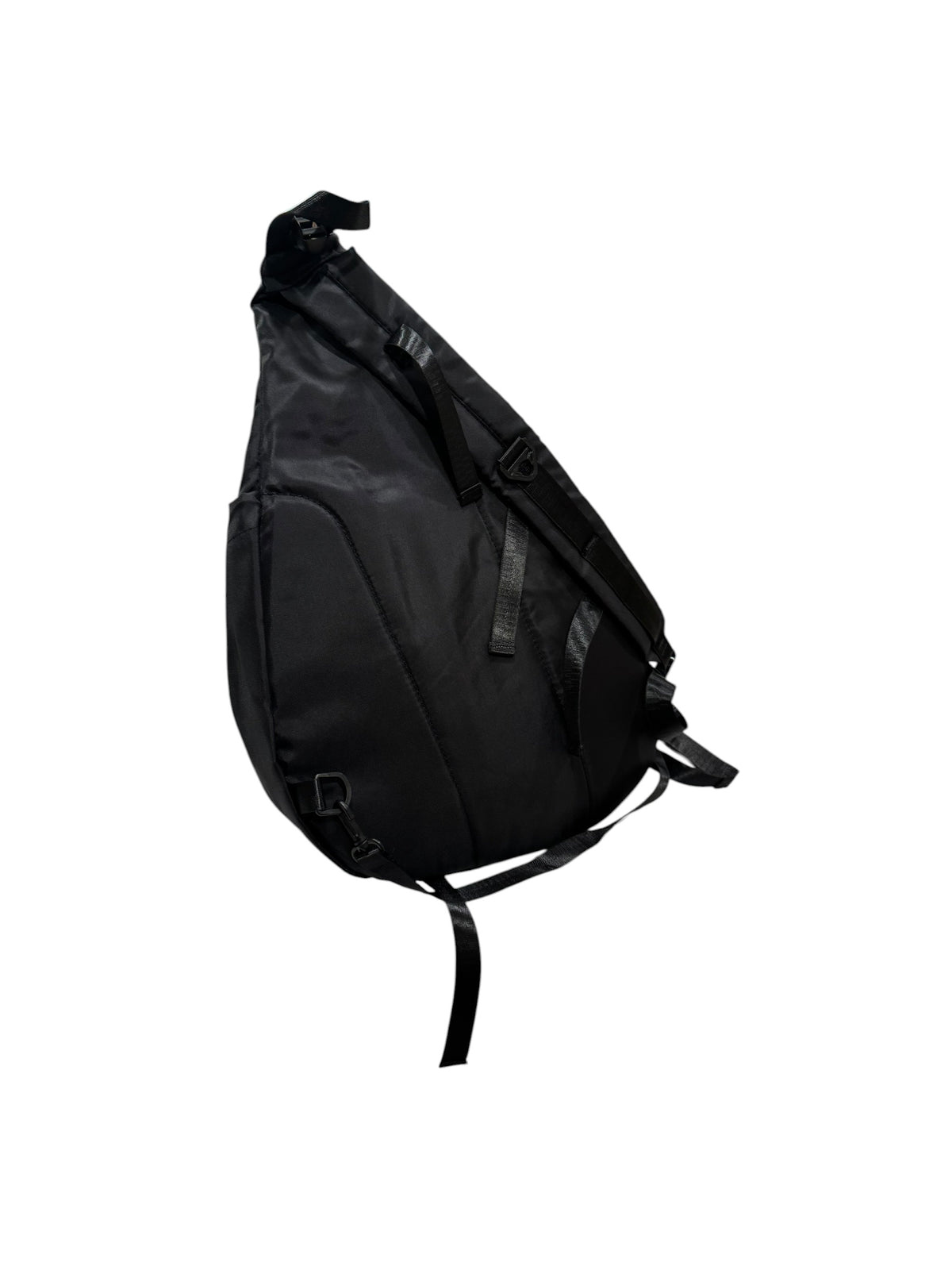 Black Sling Backpack Crossbody Travel Daypack
