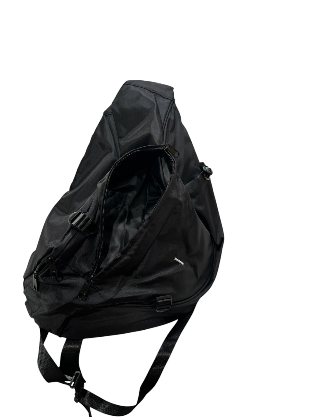 Black Sling Backpack Crossbody Travel Daypack