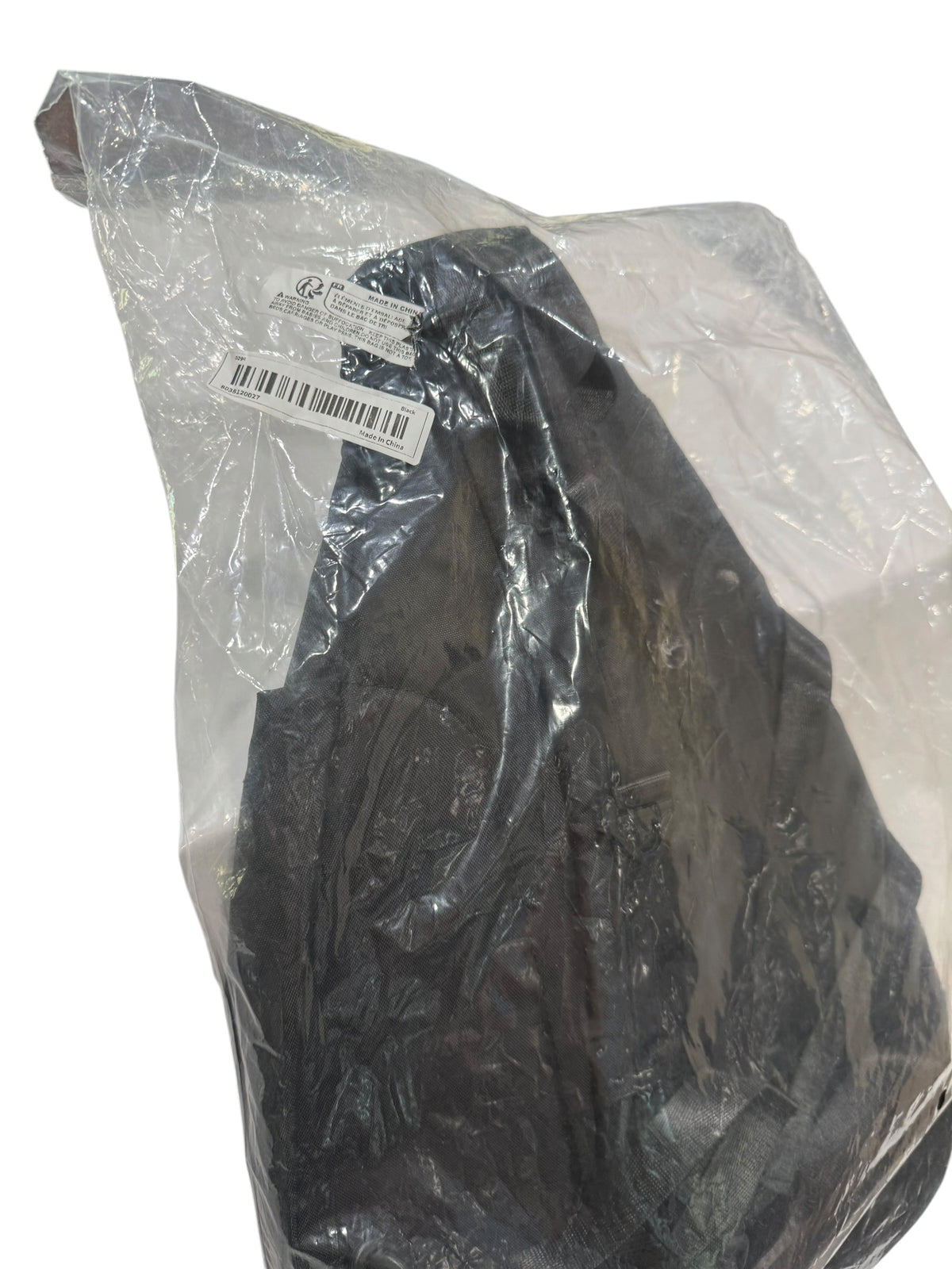 Black Sling Backpack Crossbody Travel Daypack