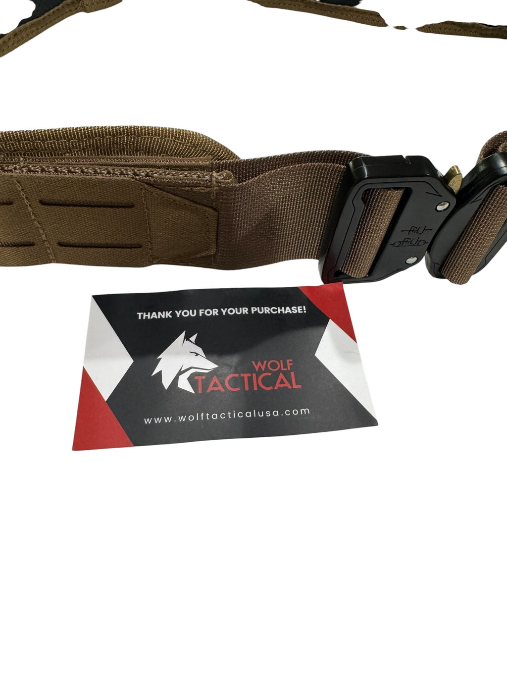 Wolf Tactical MOLLE Battle Belt / War Belt style belt