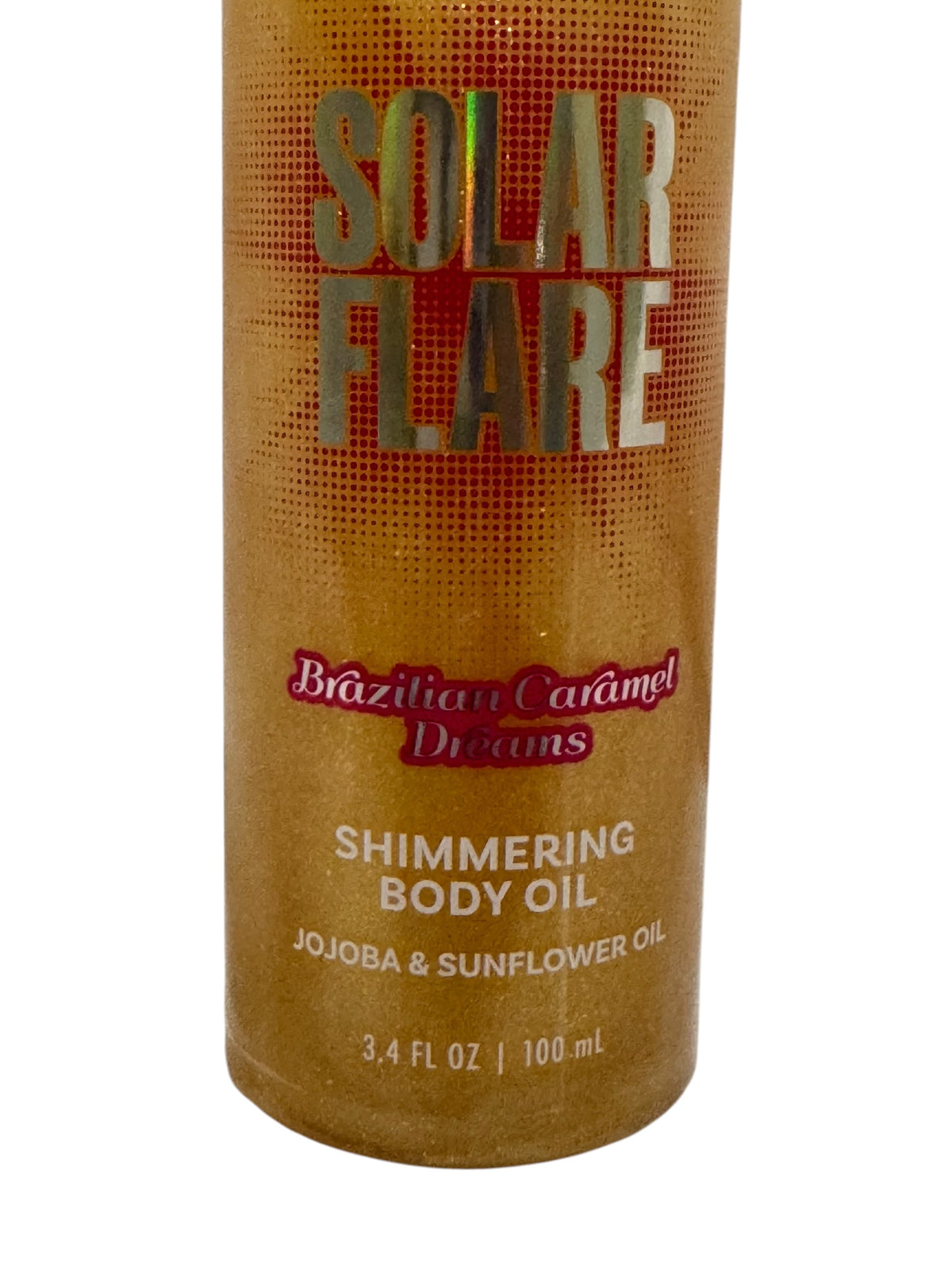 Solar Flare Shimmering Body Oil - Brazilian Caramel Dreams - 3.4 oz