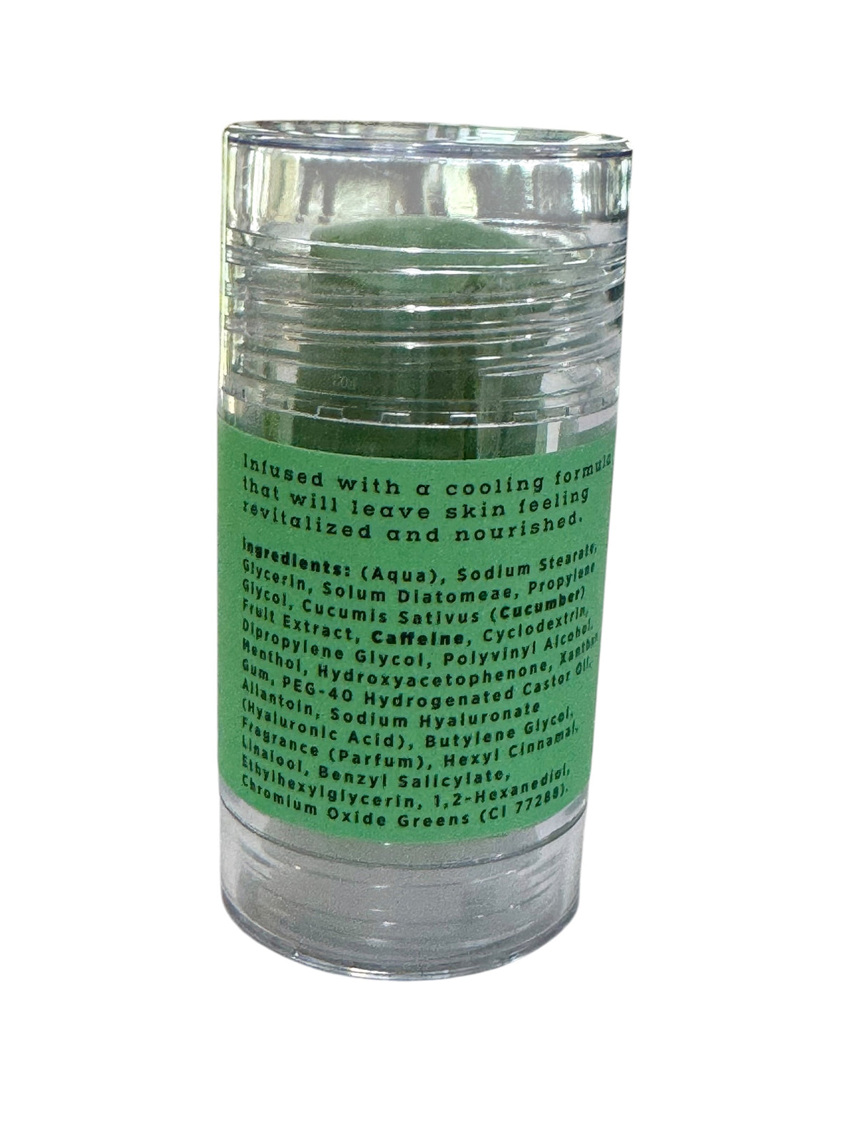 Barra facial refrescante con pepino