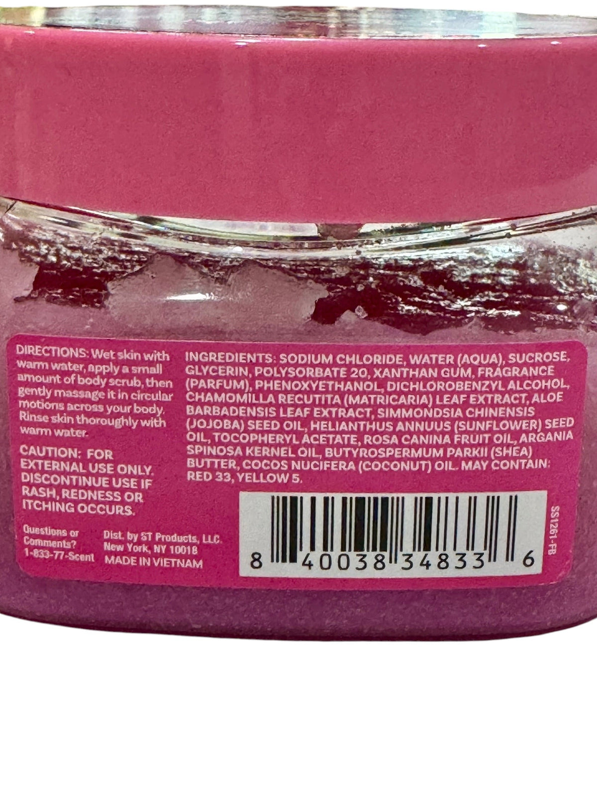 Vanilla Sugar Cookie Body Scrub 13 oz
