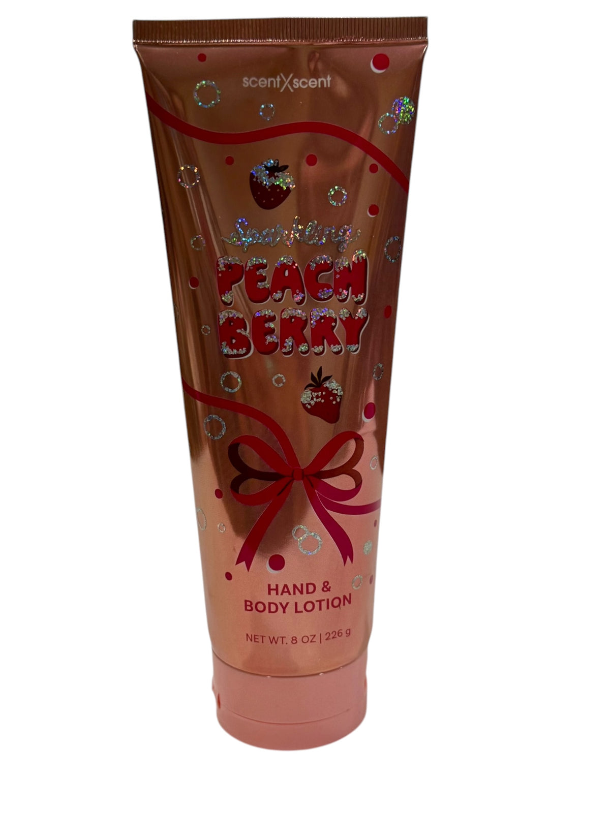 Peach Berry scented Hand & Body Lotion - 8 oz