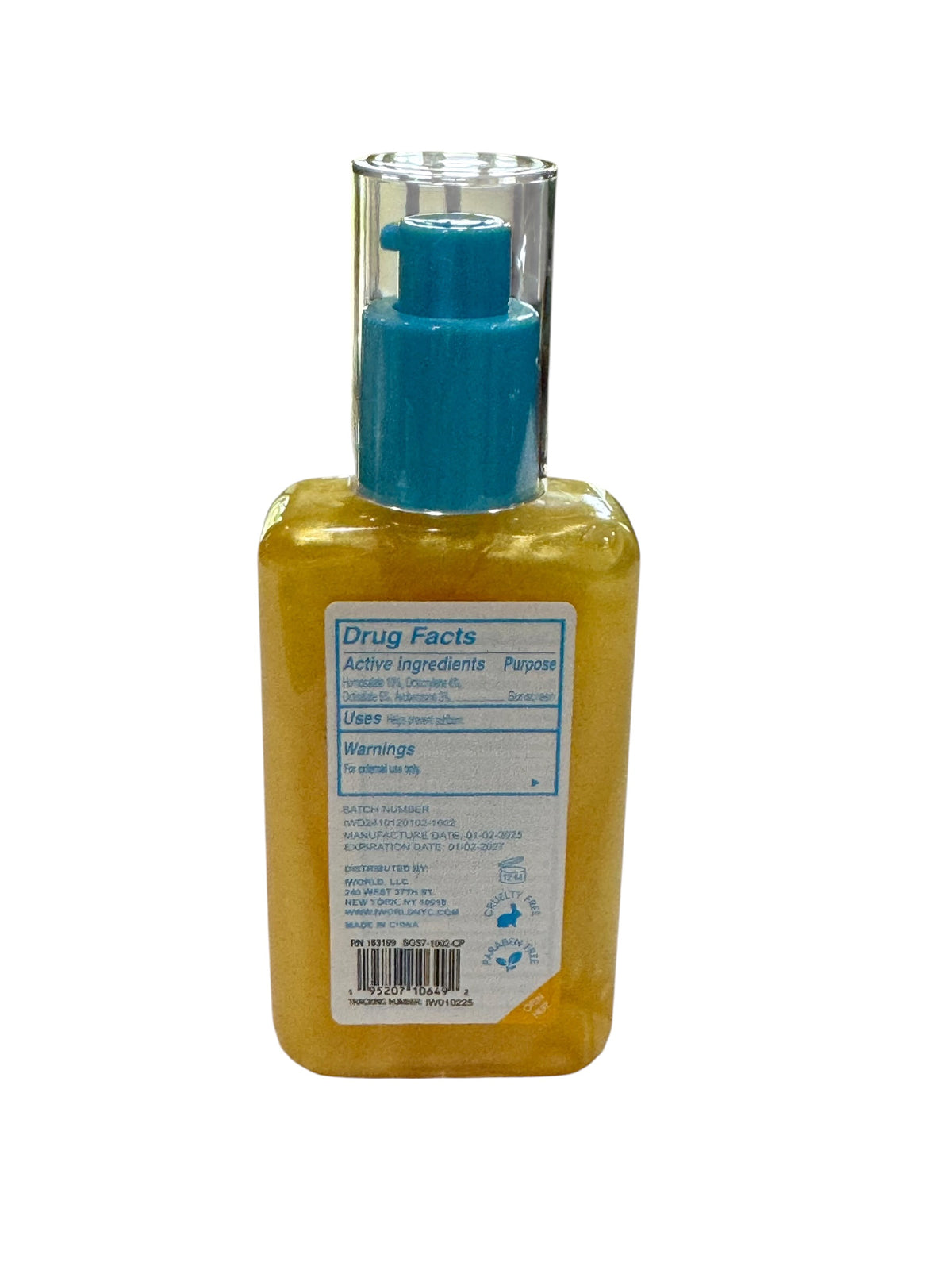 Sugargirl Sunshine body Illuminator SPF 30 Glowy Sunscreen